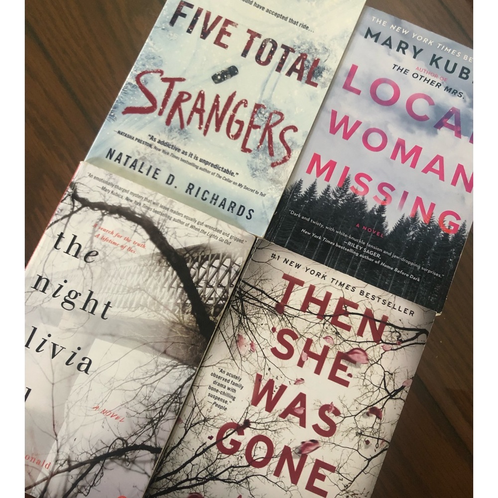 Set of 4 mystery/thriller